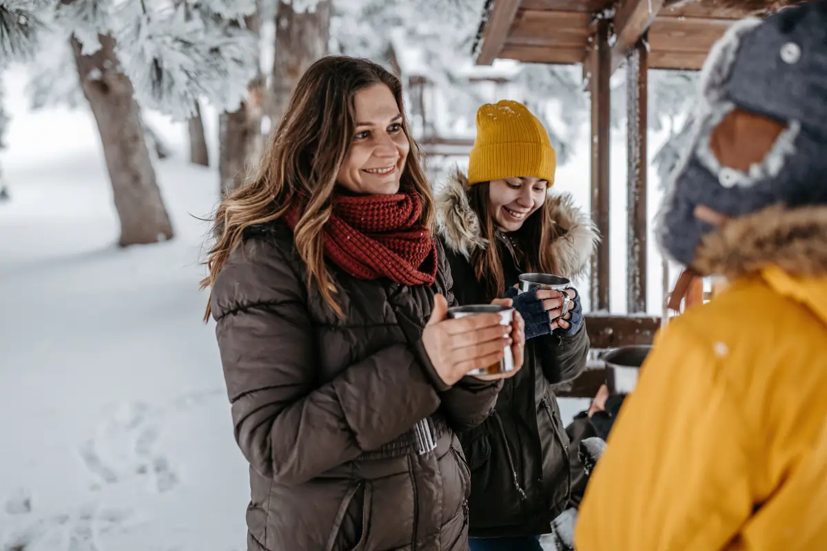 Exemple d'activité de team building fait en hiver