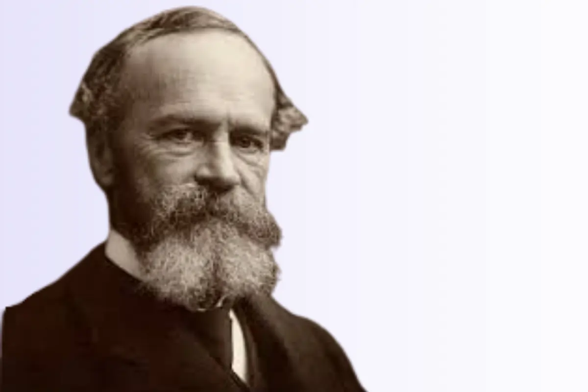 Photo de William James auteur de la citation ci-dessous.