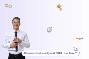 un professionnel enseignant reconnu RQTH et qui se voit dans l'obligation d'être reclassé