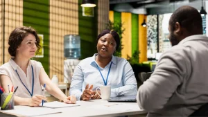 Un entretien avec un organisme externe à l'entreprise dans le cadre d'un PSE